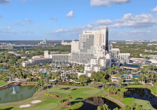 Orlando World Center Marriott Exterior